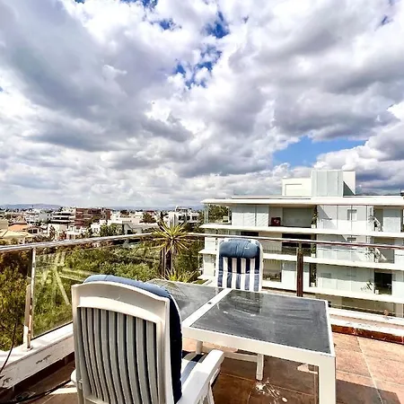 Citycenter Penthouse Mini Private Pool With Hydromassage And Great Town View Athen Exterior foto