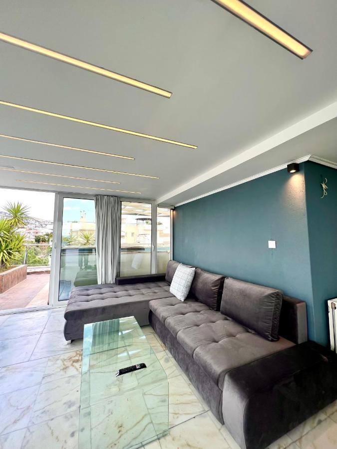 Citycenter Penthouse Mini Private Pool With Hydromassage And Great Town View Athènes